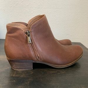 Lucky Brand Leather “Basel” Ankle Booties US W 9.5